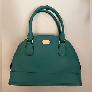 Turquoise COACH Handbag